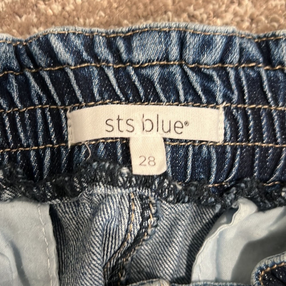 Tie Jean shorts - Picture 4 of 4